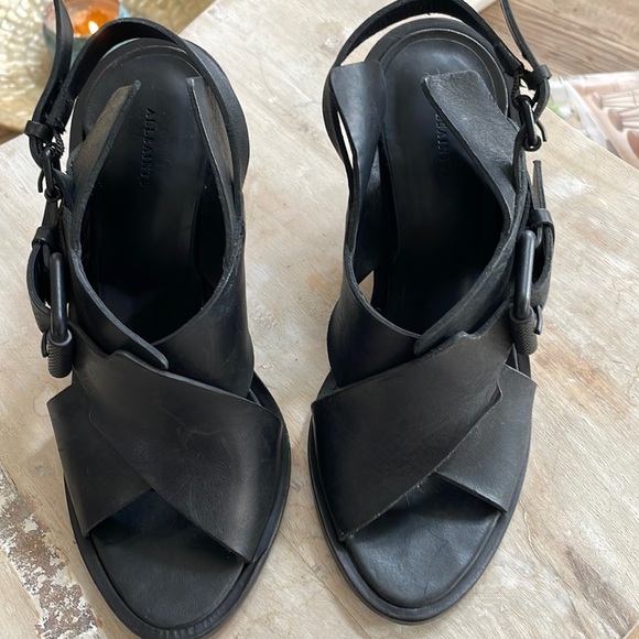 All Saints Shoes - Allsaints Wedge Sandals